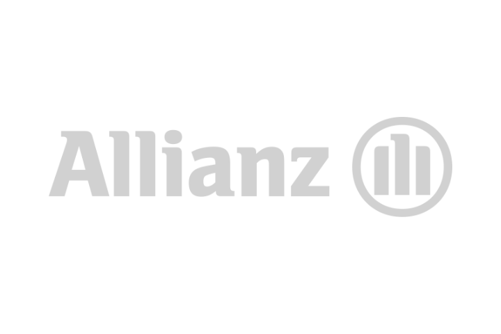 Logo Allianz blanc sur fond noir