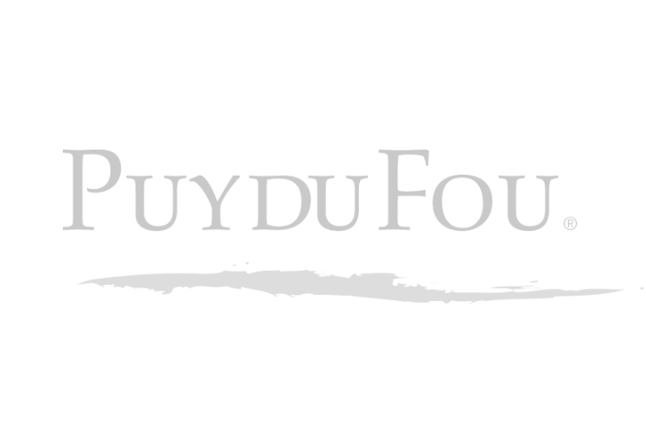 Logo Puy du Fou sur fond noir